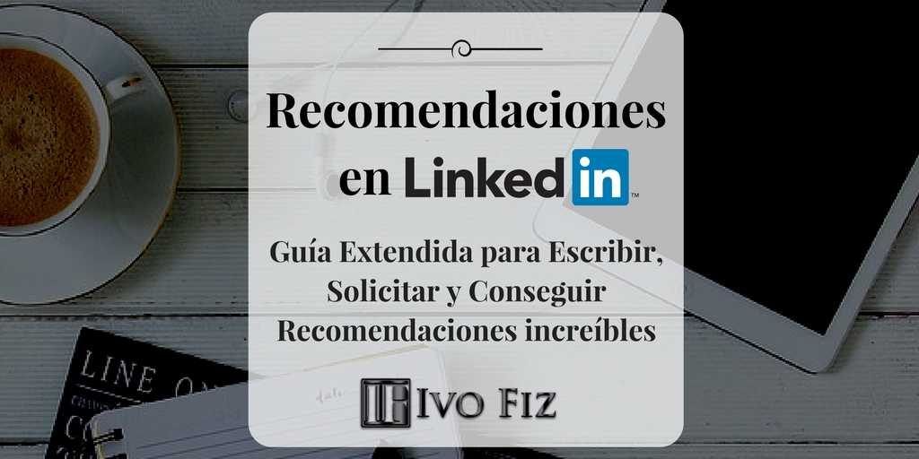 recomendaciones linkedin