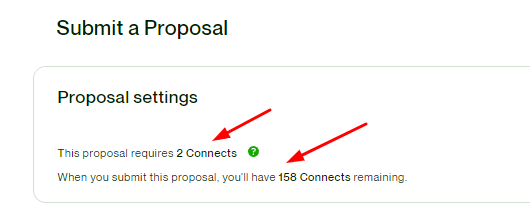 connects upwork