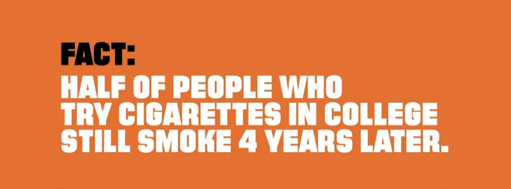 Campaña Truth con el tabaquismo Ejemplo texto persuasivo