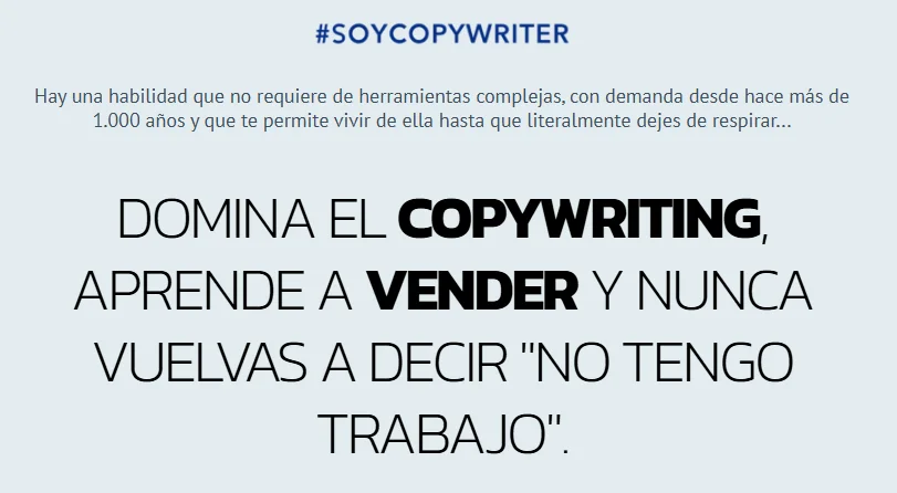 Soy Copywriter